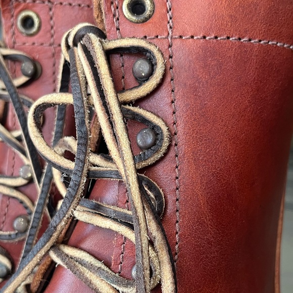 Nicks Boots - Falcon boots in W&C Oiled Latigo Tan - Picture 7 of 9